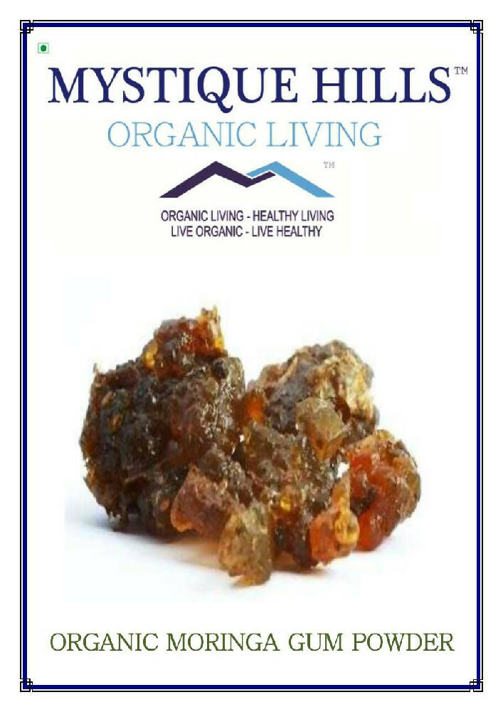 Mystique Hills Organic Moringa Gum Powder - Distacart