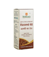 Thumbnail for Krishna's Herbal & Ayurveda Flaxseed Oil