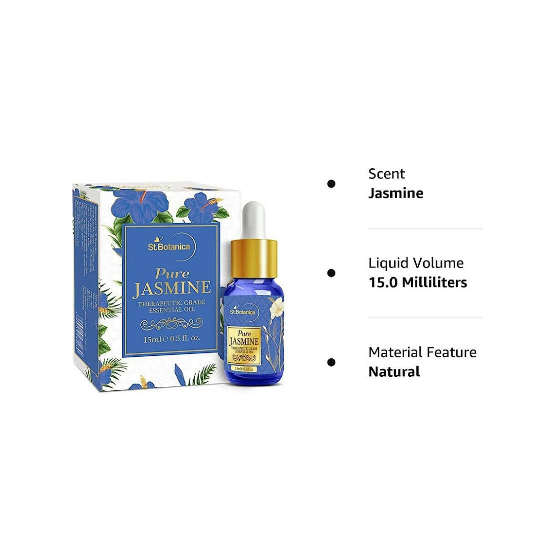 St.Botanica Pure Jasmine Essential Oil - Distacart