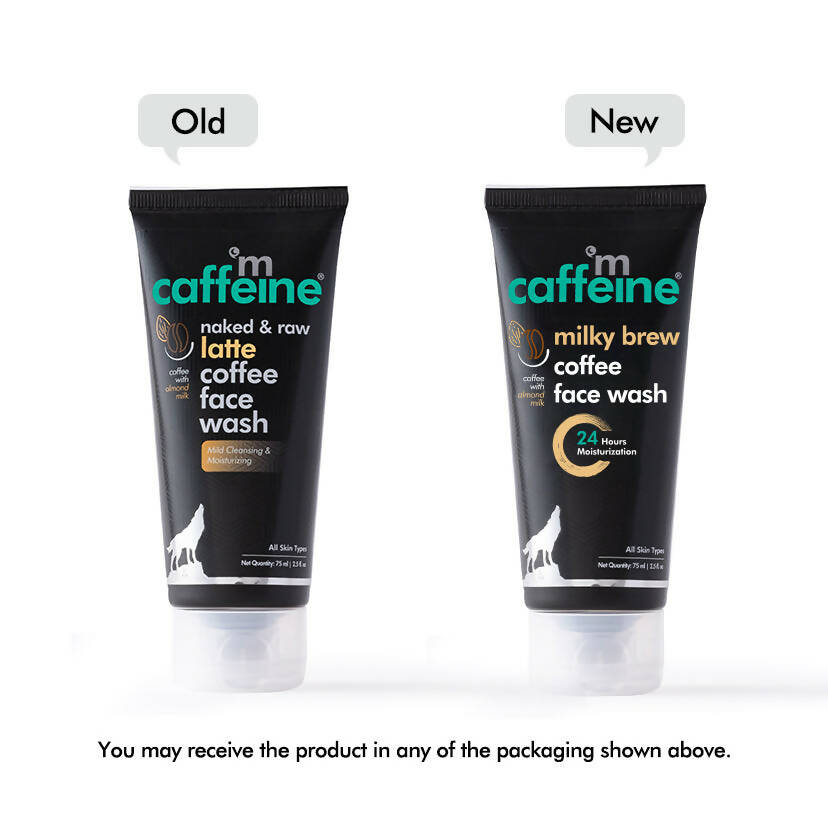mCaffeine Milky Brew Face Wash - Distacart
