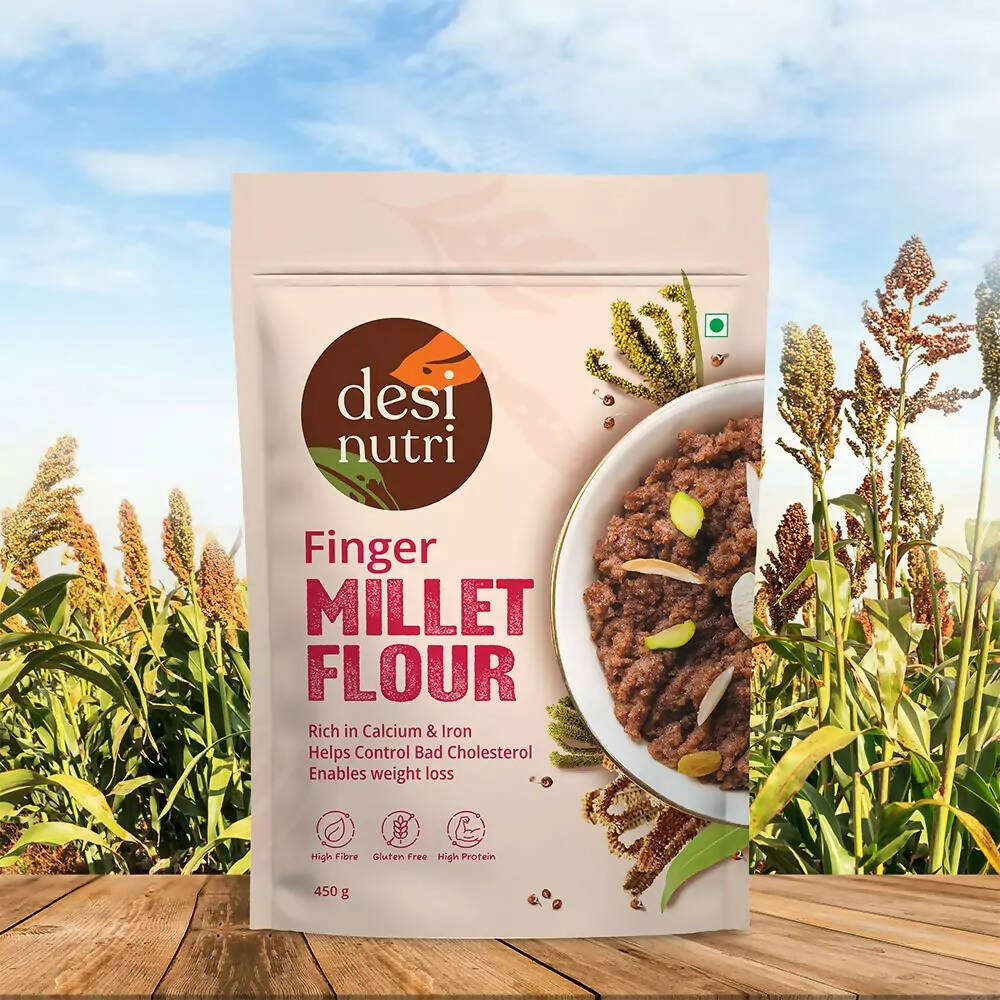 Desi Nutri Finger Millet Flour - Distacart