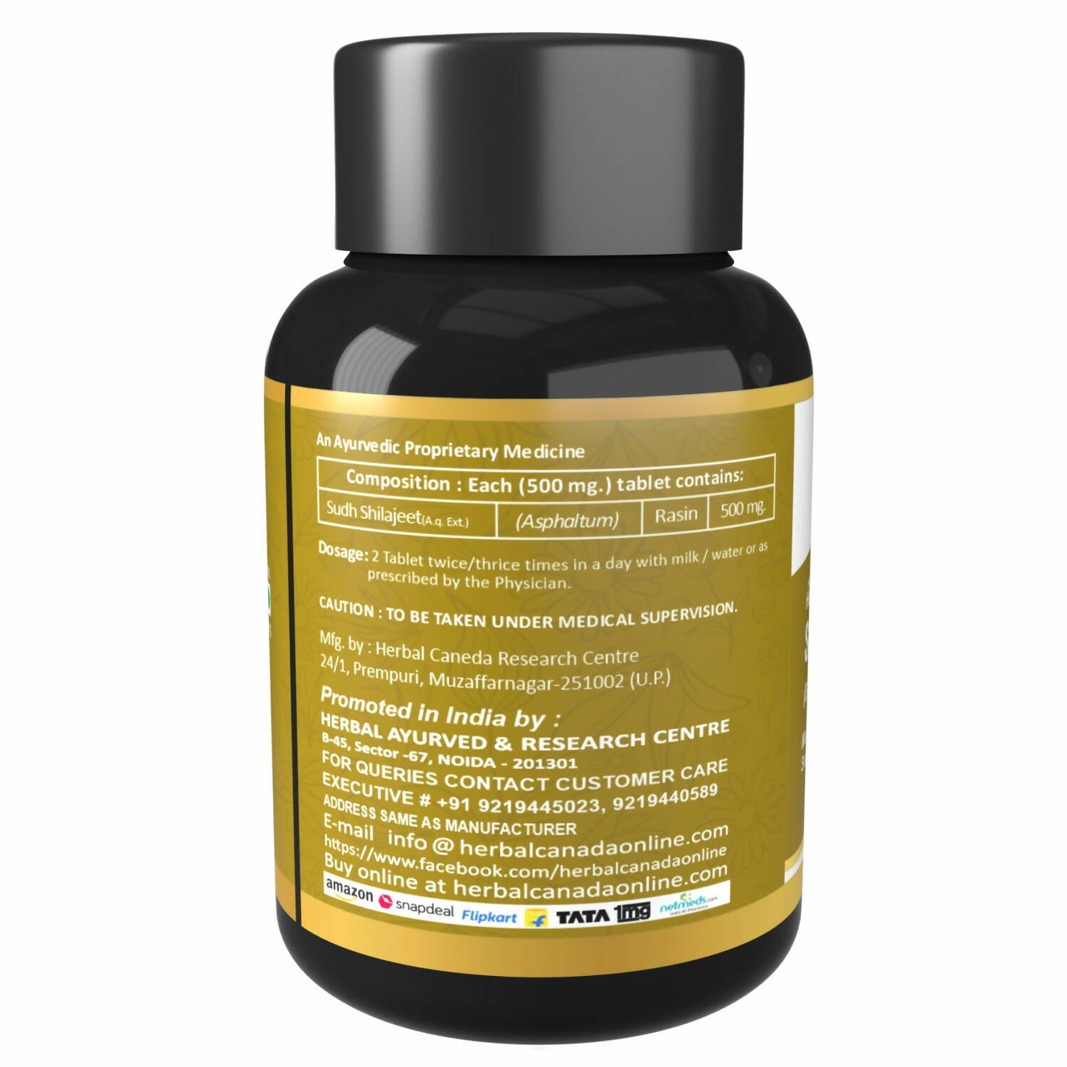 Herbal Canada Shudh SJ Tablets - Distacart