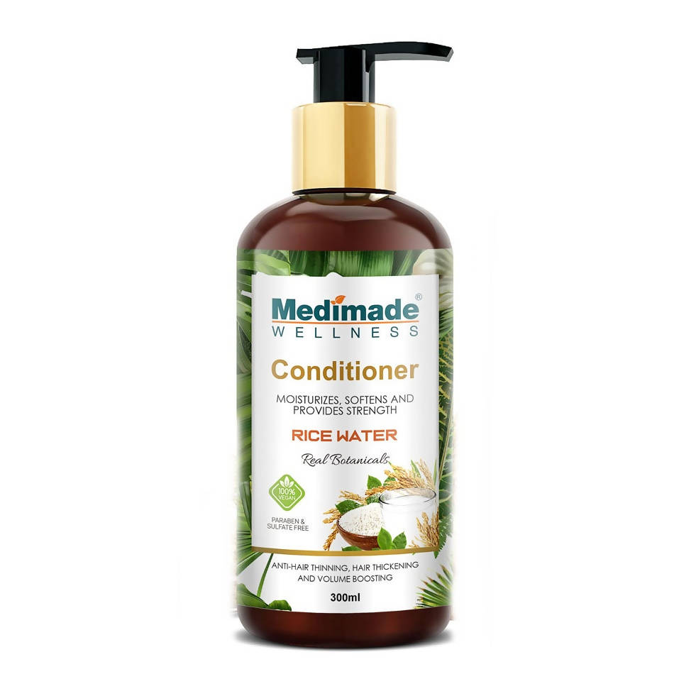 Medimade Wellness Rice Water Hair Conditioner - Distacart