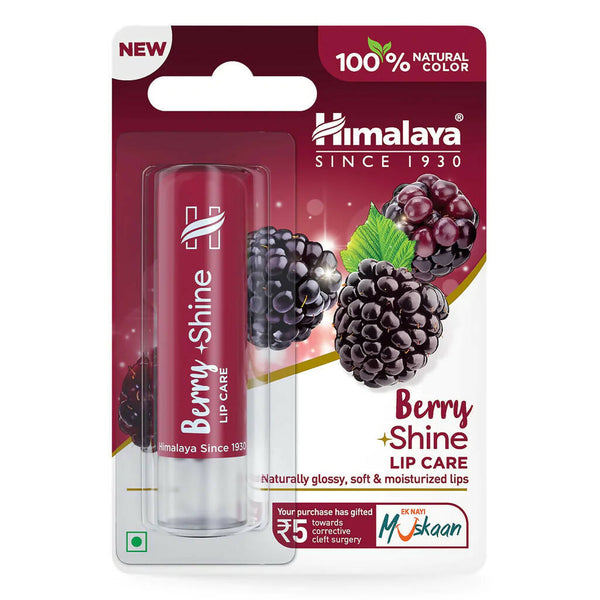 Himalaya Herbals Berry Shine Lip Care - Distacart