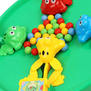 Sardar Ji Ki Dukan Frog Eat Beans Game-4 Players-61038 | Eat The Beans | Hungry Frog Game For Kids | Multiplayer Games | Game For Players | Board Game - Distacart