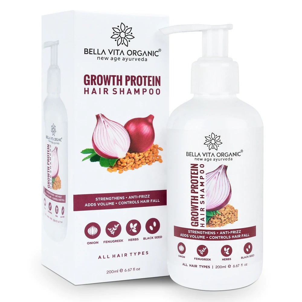 Bella Vita Organic Growth Protein Shampoo & Conditioner Combo