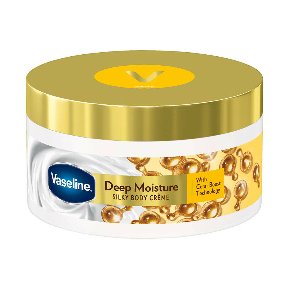 Vaseline Deep Moisture Silky Body Creme - Distacart