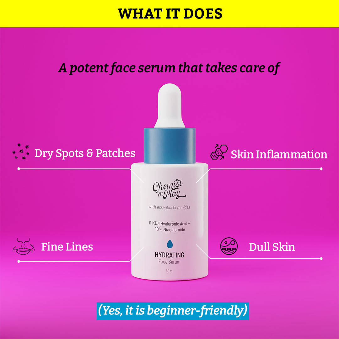 Chemist At Play Hydrating Face Serum - Distacart