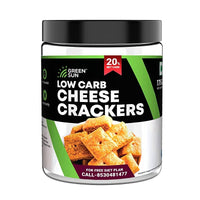 Thumbnail for Green Sun Low Carb Cheese Crackers