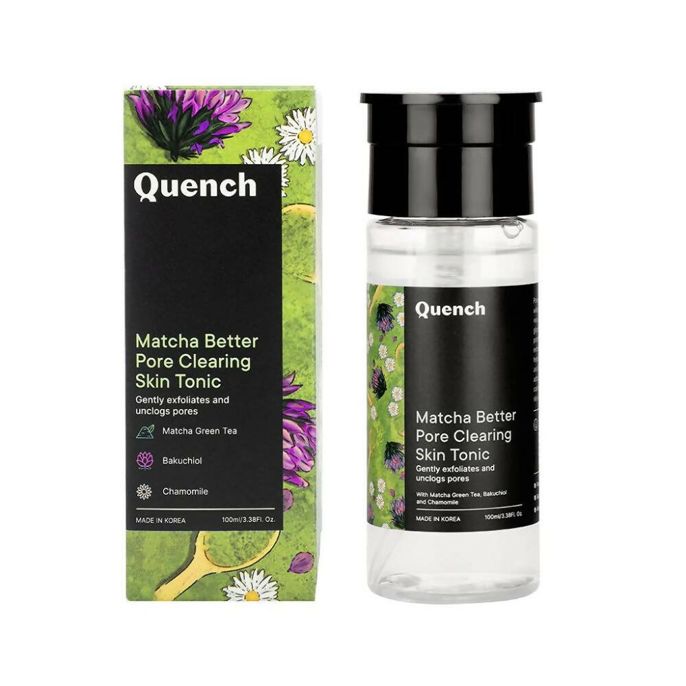 Quench Botanics Matcha Better Pore Clearing Skin Tonic - Distacart