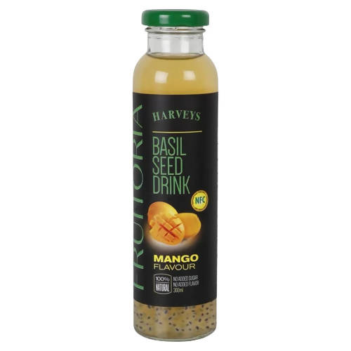 Harveys Fruitoria Basil Seed Drink-Mango Flavor - Distacart