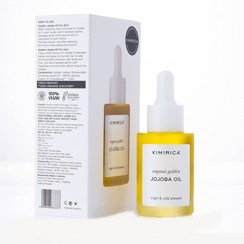 Kimirica Golden Jojoba Oil - Distacart