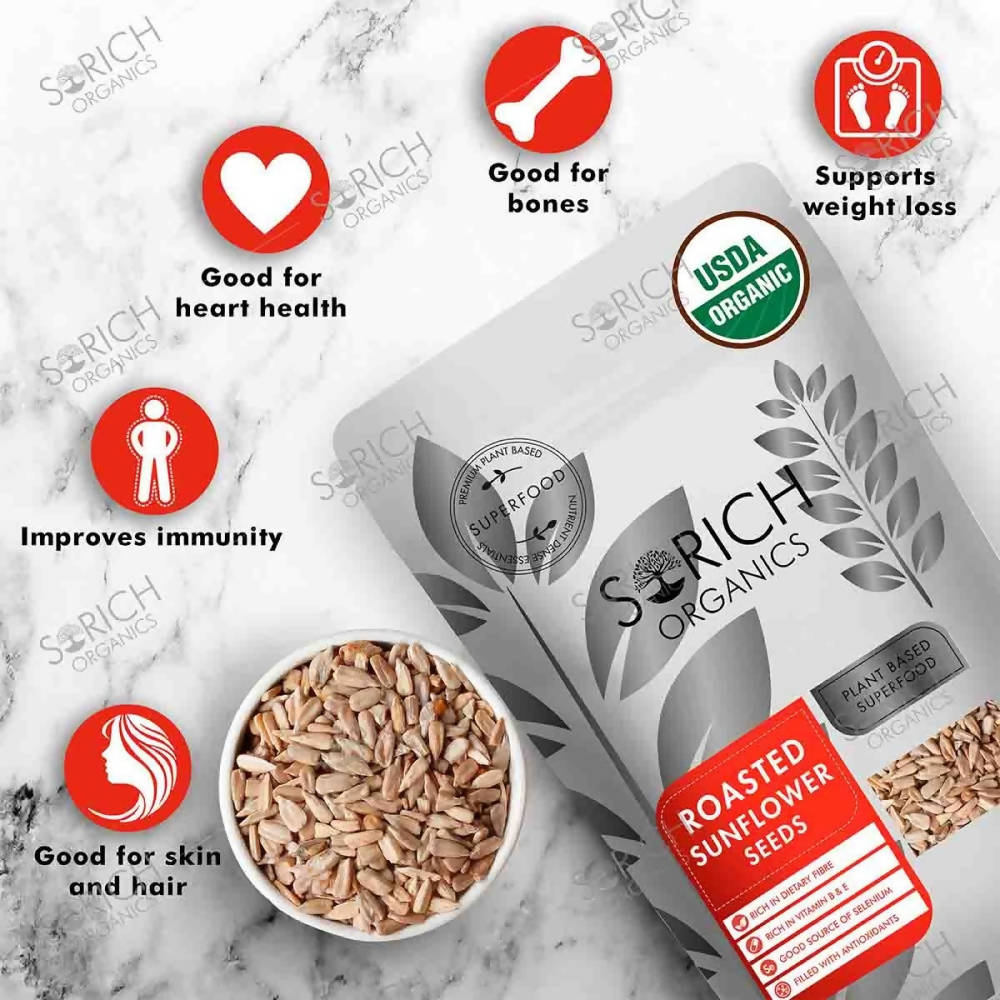 Sorich Organics Roasted Sunflower Seeds - Distacart