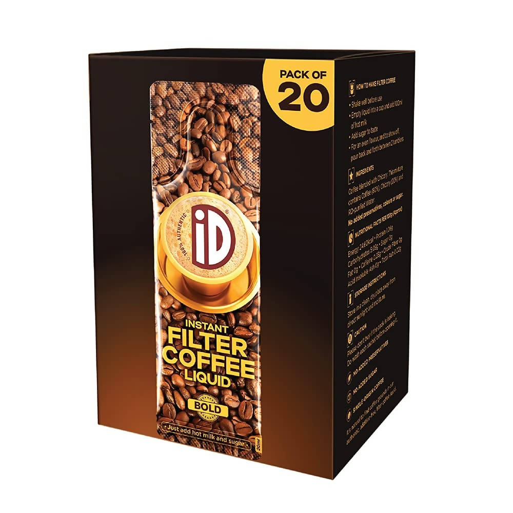 iD Instant Filter Coffee Liquid -Bold