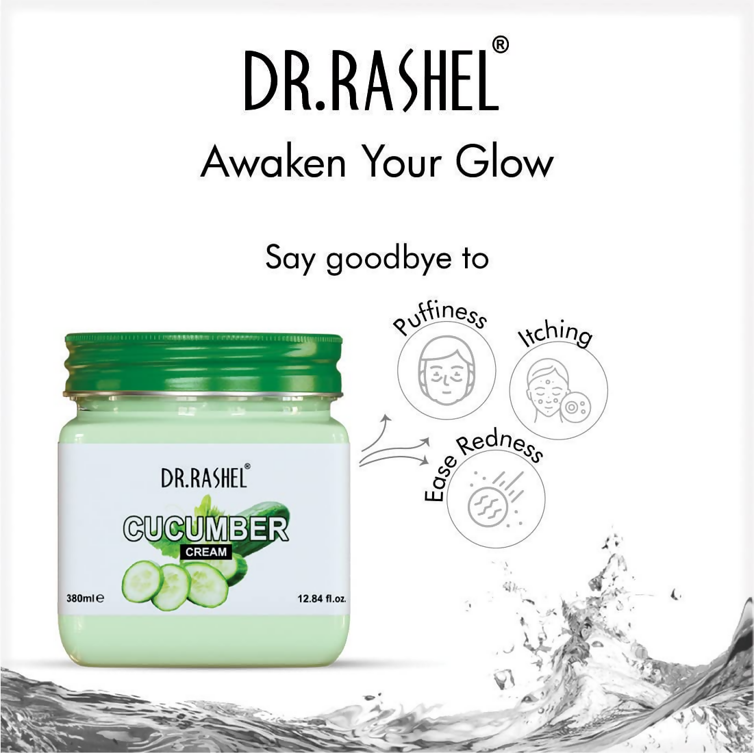 Dr.Rashel Cucumber Cream For Face And Body - Distacart