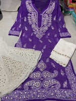 Thumbnail for Arfa Fashion House New Collection Of Chikankari Gota Patti Lovers - Distacart