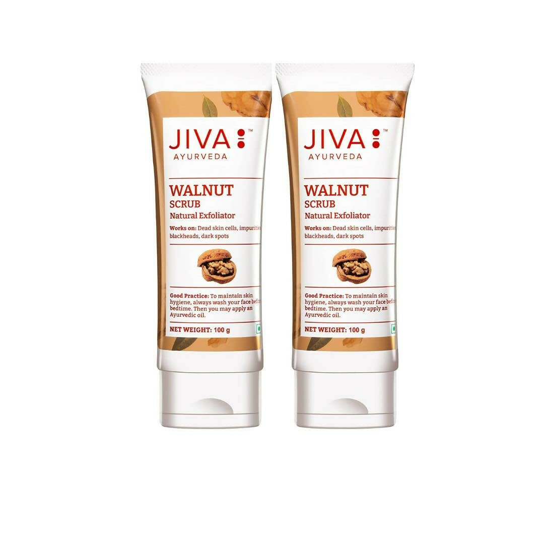 Jiva Ayurveda Walnut Scrub - Distacart