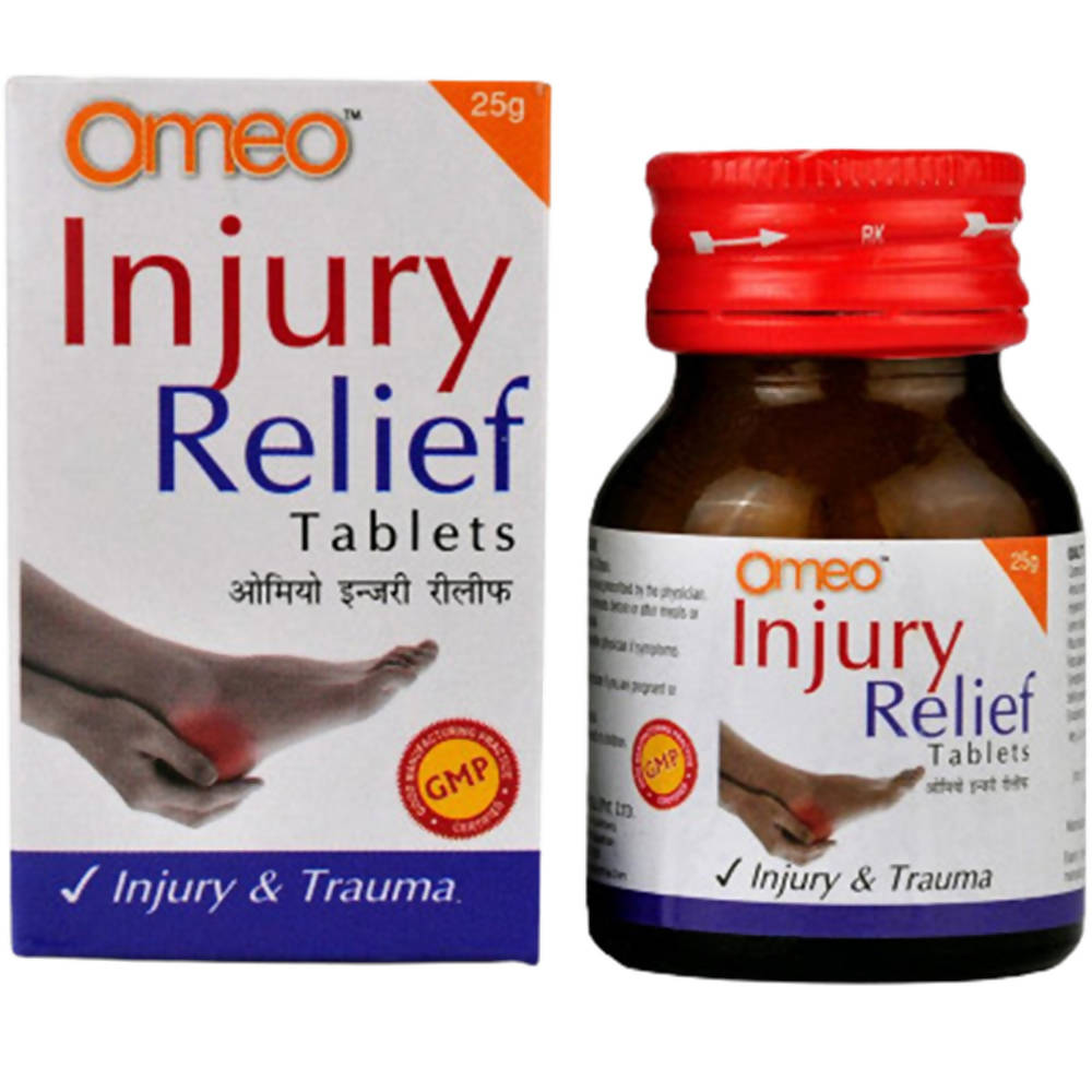 Bjain Homeopathy Omeo Injury Relief Tablets - Distacart