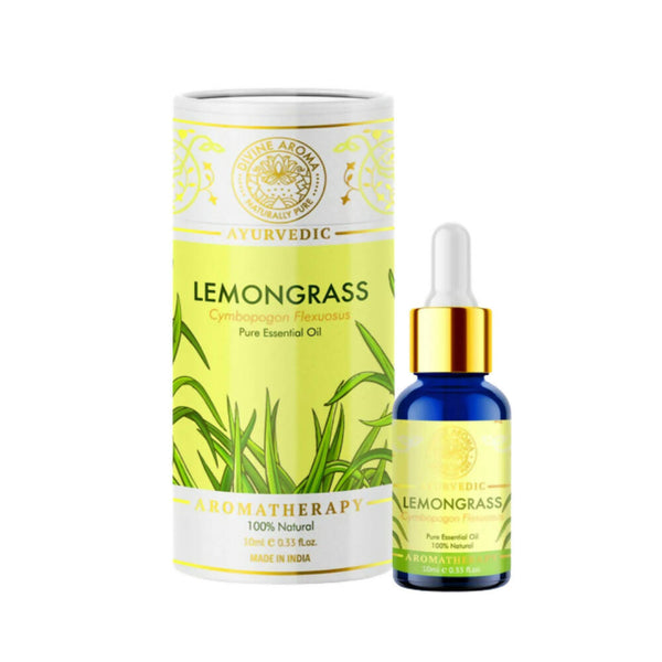 Divine Aroma 100% Pure Lemongrass Essential Oil - Distacart
