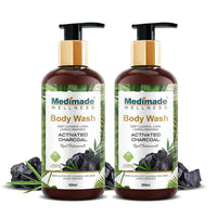 Thumbnail for Medimade Wellness Activated Charcoal Body Wash - Distacart