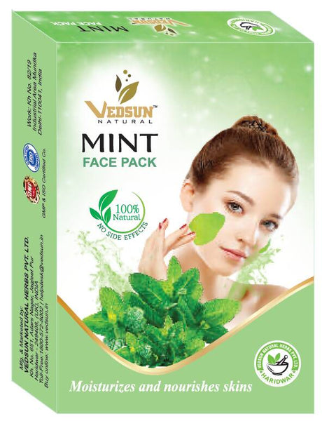 Vedsun Naturals Mint Face Pack - Distacart