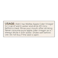 Thumbnail for Wellbe Organic Apple Cider Vinegar
