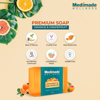 Thumbnail for Medimade Wellness Orange & Grapefruit Premium Soap
