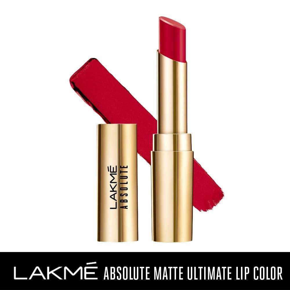 Lakme Absolute Matte Ultimate Lip Color with Argan Oil - Red Extreme