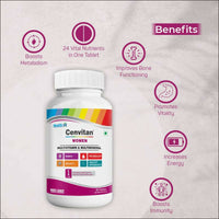 Thumbnail for Healthvit Cenvitan Multivitamin Tablets for Women - Distacart