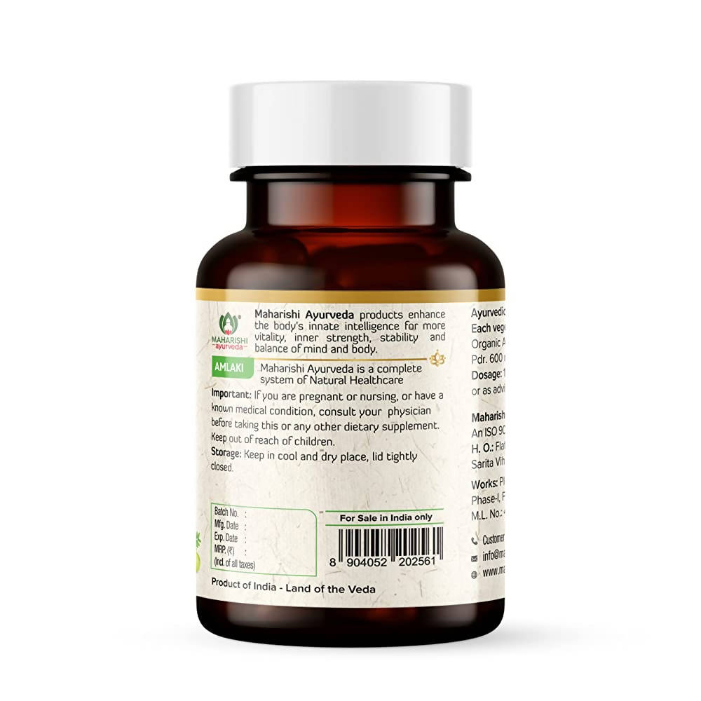 Maharishi Ayurveda Amalaki Organic Tablets - Distacart