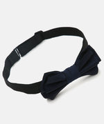 Thumbnail for Manet Boys Solid Double Layer Bow - Navy - Distacart