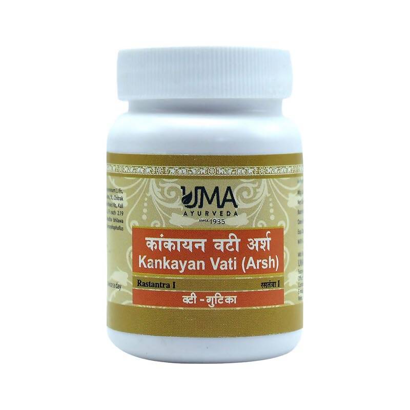 Uma Ayurveda Kankayan Vati (Arsh) Tablets - Distacart