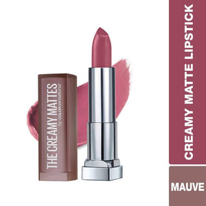 Maybelline New York Color Sensational Creamy Matte Lipstick / 636 Lively Violet - Distacart