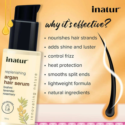 Inatur Argan Hair Serum - Distacart
