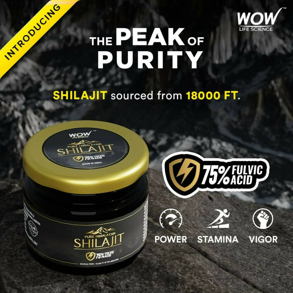 Wow Life Science Pure Himalayan Sj / Sj Resin - Distacart