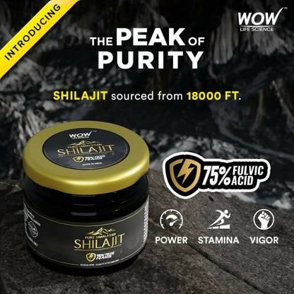 Wow Life Science Pure Himalayan Sj / Sj Resin - Distacart