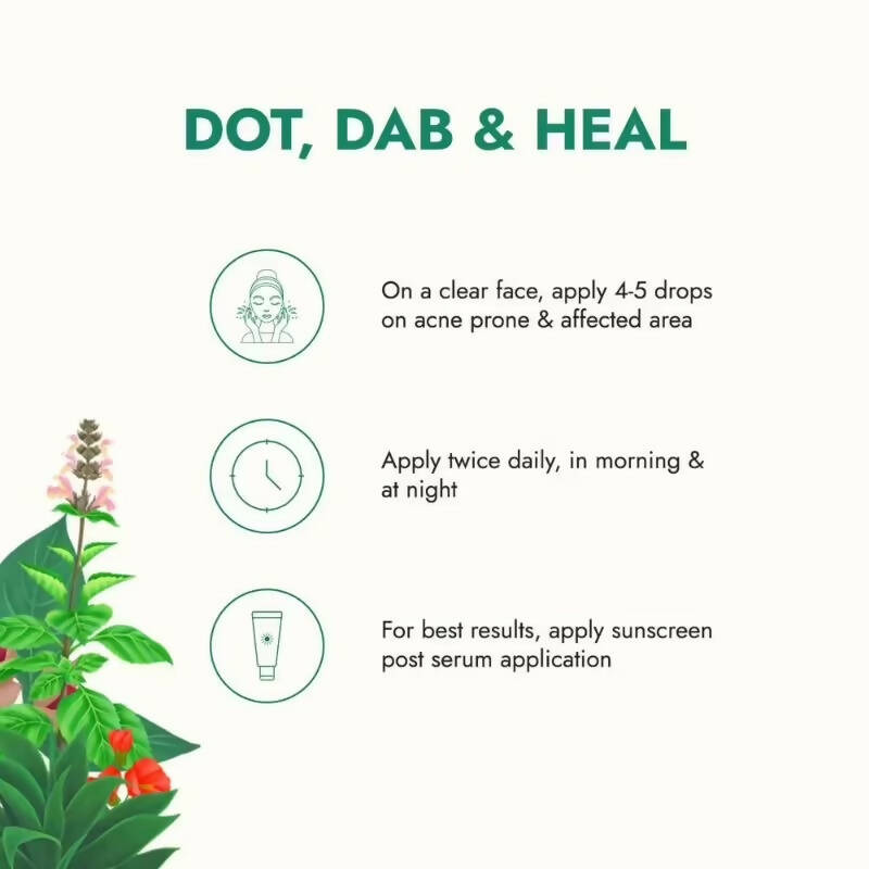Kapiva Ayurveda Tulsi Anti Acne Serum - Distacart