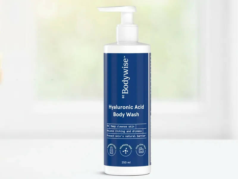 BeBodywise Hyaluronic Acid Body Wash - Distacart