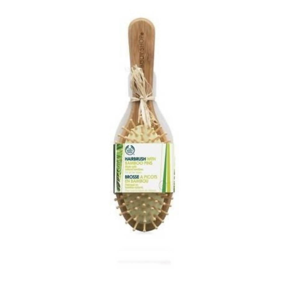 The Body Shop Hairbrush With Bamboo Pins