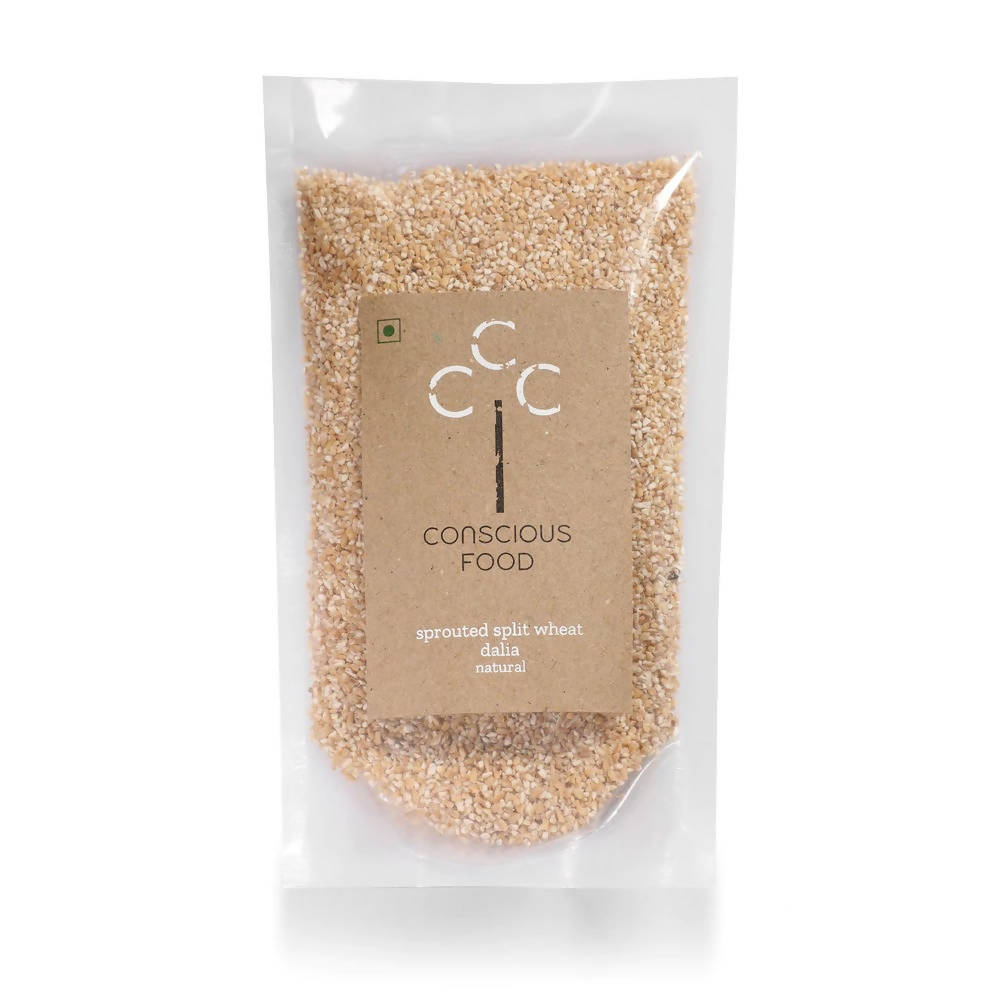 Conscious Food Natural Sprouted Split Wheat (Dalia)