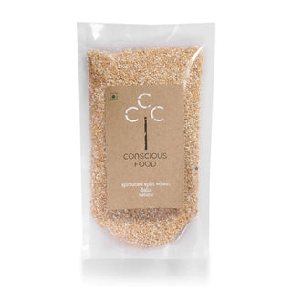 Conscious Food Natural Sprouted Split Wheat (Dalia)
