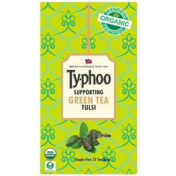 Typhoo Supporting Tulsi Green Tea Bags - Distacart