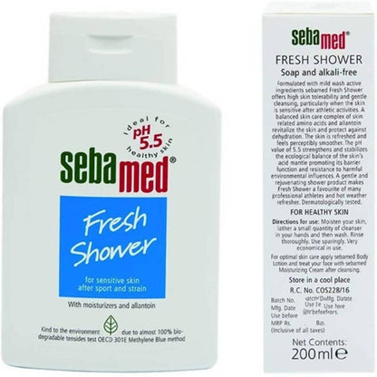 Sebamed Fresh Shower use