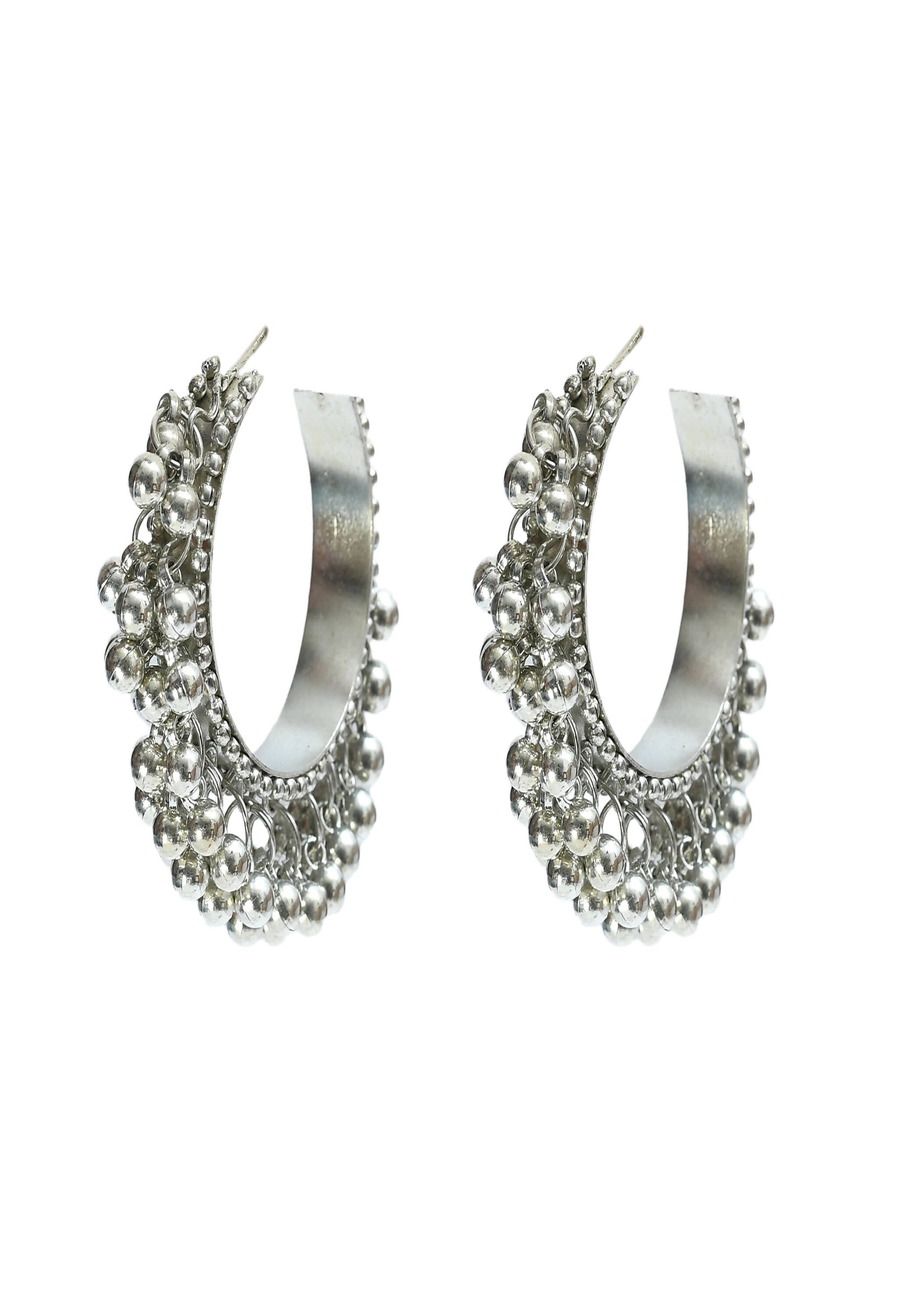 Mominos Fashion Johar Kamal Women's Oxidised Ghungroo Earrings - Distacart