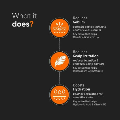 Minimalist Vitamin B6 + Carnitine 03% Scalp Hair Serum - Distacart