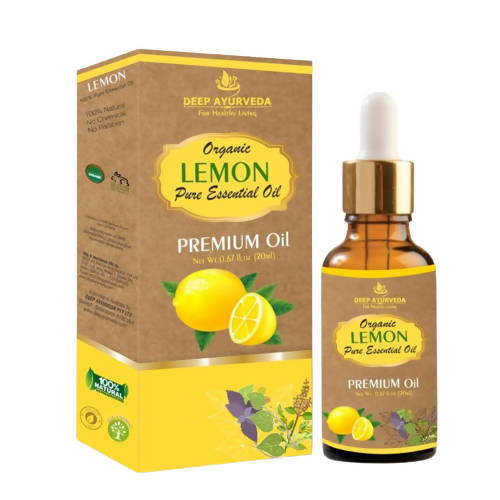 Deep Ayurveda Lemon Pure Essential Oil - Distacart