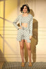 Grey Platinum Creap Printed Co-Sets - Femella - Distacart