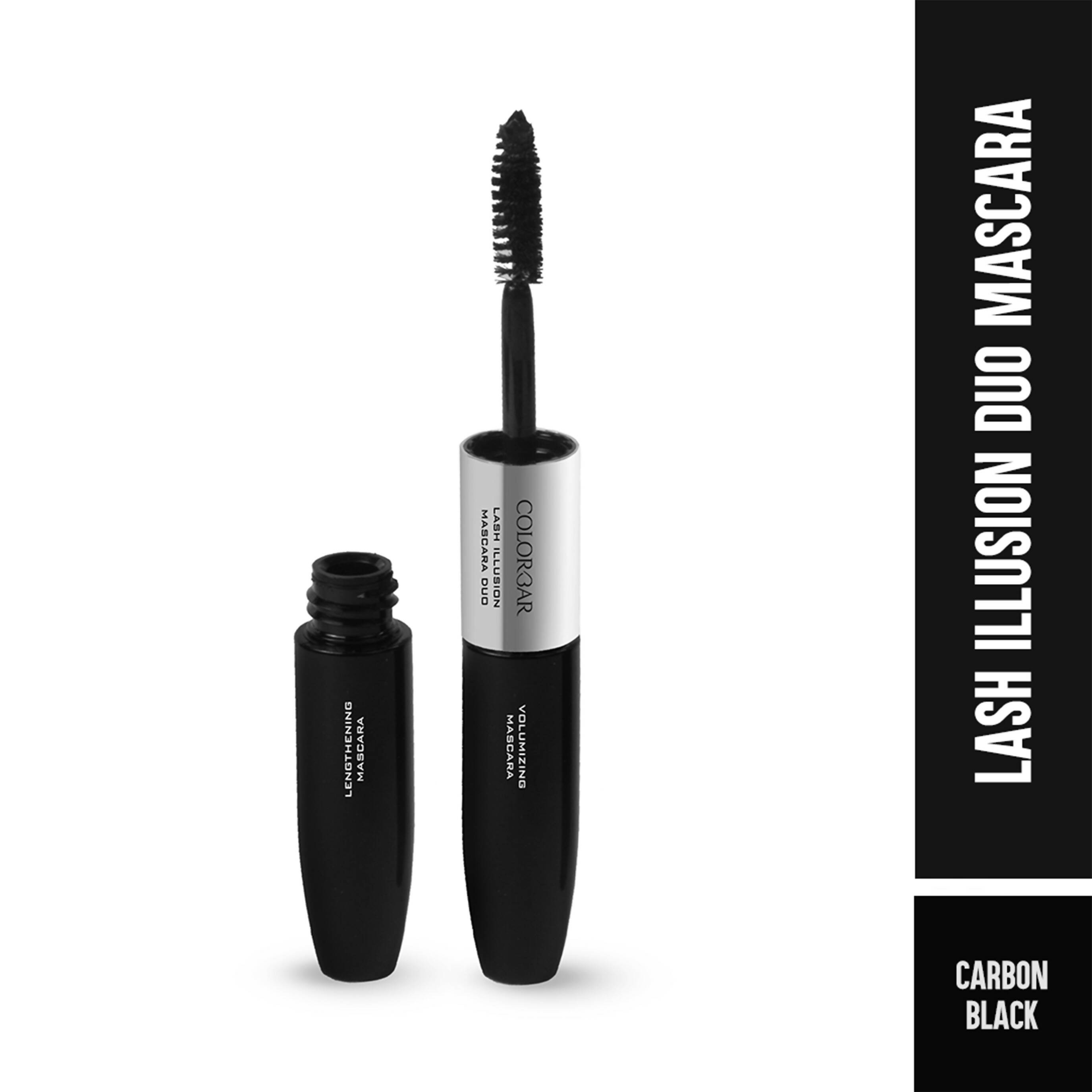 Colorbar Duo Mascara -Carbon Black Mascara - Distacart