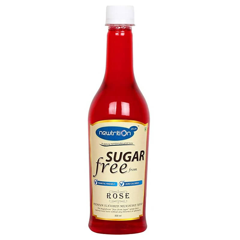 Newtrition Plus Sugar Free Rose Syrup