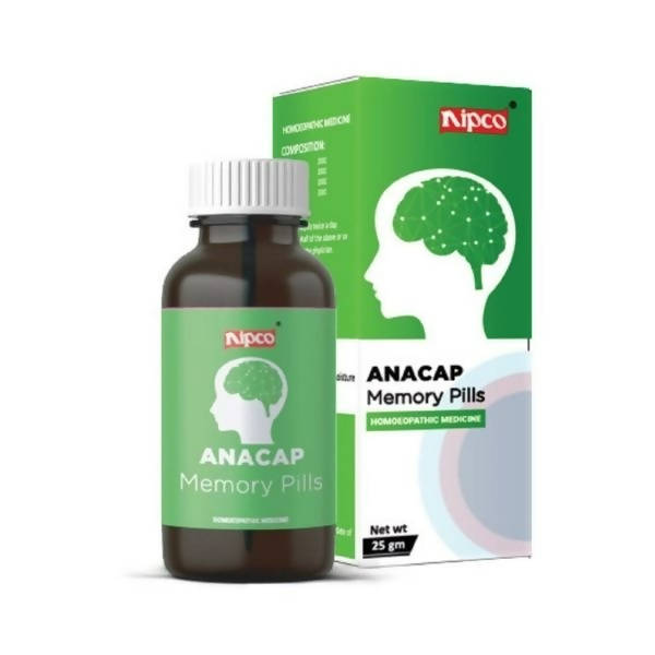 Nipco Homeopathy Anacap Memory Pills